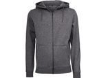 Giacca Con Cappuccio Pesante Build Your Brand Uomo RW5680 (5XL) (Antracite)
