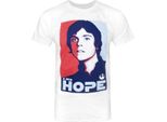 Star Wars Maglietta Ufficiale Uomo Luke Skywalker Una Nuova Speranza NS4756 (S) (Bianco)