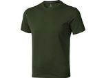 T-Shirt Elevate Nanaimo Da Uomo, Manica Corta PF1807 (Xs) (Verde Militare)
