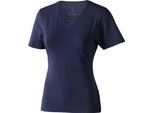 T-Shirt Elevate Kawartha Da Donna, Con Scollo A V, Manica Corta PF1810 (Xl) (Blu Navy)