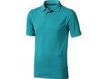 Polo Elevate Calgary Uomo, Manica Corta PF1816 (3XL) (Blu Acqua)