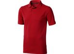 Polo Elevate Calgary Da Uomo, Manica Corta PF1816 (L) (Rosso)