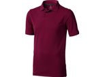 Polo Elevate Calgary Da Uomo, Manica Corta PF1816 (S) (Borgogna)