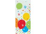 Unique Party Sacchetto In Cellophane Glitterato Per Compleanno Oro SG13722 (Taglia Unica) (Colorato)