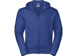 Giacca Con Cappuccio Russell Authentic Uomo BC1499 (S) (Blu Royal)