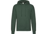 Felpa Con Cappuccio / Felpa Con Cappuccio / Maglione Con Cappuccio Da Uomo Fruit Of The Loom BC366 (Xl) (Verde Bottiglia)