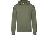 Felpa Con Cappuccio / Felpa Con Cappuccio / Maglione Con Cappuccio Da Uomo Fruit Of The Loom BC366 (L) (Olive)