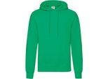 Felpa Con Cappuccio Fruit Of The Loom Uomo BC366 (2XL) (Verde)