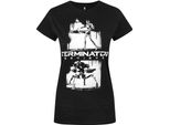 Maglietta Terminator Genisys Graffiti Donna NS4214 (S) (Nero)