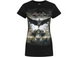 Maglietta Batman Arkham Knight Batmobile Donna NS4529 (L) (Nero)