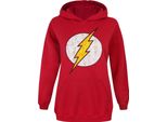 Maglia Con Cappuccio Da Donna Con Logo Flash In Look NS4230 (2XL) (Rosso)