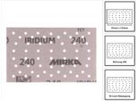 Mirka Iridium Striscie Abrasive Grip 81X133Mm G240, 100 Pz. ( 246B109925 )