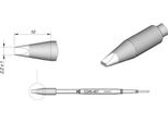 Punta Per Saldatura Jbc Serie C245 A Forma Di Scalpello, C245407/2,2 X 1,0 Mm, Diritta, High Thermal C245407