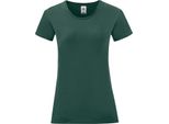Maglietta Fruit Of The Loom Iconic Da Donna, Manica Corta PC3400 (2XL) (Verde Abete)