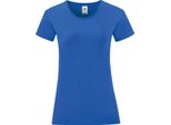 T-Shirt Fruit Of The Loom Donna Iconic, Manica Corta PC3400 (2XL) (KöIngsblau)