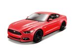 Maisto - Ford Mustang Gt 2015, Rossa, Catena Di Montaggio, 1:24