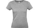 Maglietta B&C Donna #E150 RW6634 (Xs) (Grigio Chiaro)