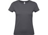 Maglietta B&C Donna #E150 RW6634 (Xxl) (Grigio Scuro)