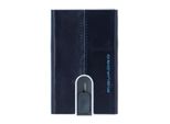 Piquadro Blue Square Kreditkartenetui Rfid Leder 6 Cm