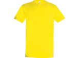 T-Shirt Sols Imperial Da Uomo, Manica Corta PC290 (L) (Limone)