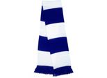 Result Sciarpa Termica Invernale Da Uomo / Sciarpa A Maglia / Scialle BC876 (Taglia Unica) (Bianco/Blu Reale)