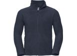 Giacca In Pile Outdoor Russell Da Uomo BC575 (L) (Blu Marino)