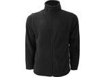 Russell Herren Outdoor-Fleecejacke BC575 (M) (Schwarz)