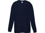 Maglietta Fruit Of The Loom Per Bambini, Manica Lunga (2 Pezzi/Confezione) BC4270 (14-15 Anni (164)) (Blu Scuro)