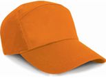 Result Cappello Da Baseball Tinta Unita BC955 (Taglia Unica) (Arancione)