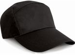 Result Cappello Da Baseball Tinta Unita BC955 (Taglia Unica) (Nero)