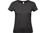 Maglietta B&C Donna #E150 RW6634 (Xs) (Nero)