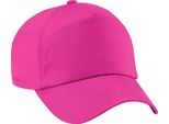 Berretto Da Baseball A 5 Pannelli Beechfield Unisex Junior PC2109 (Taglia Unica) (Fucsia)