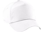 Berretto Da Baseball A 5 Pannelli Beechfield Unisex Junior PC2109 (Taglia Unica) (Bianco)