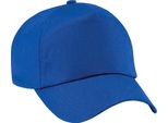 Berretto Da Baseball A 5 Pannelli Beechfield Unisex Junior PC2109 (Taglia Unica) (Blu Reale)