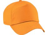Berretto Da Baseball Beechfield Unisex Junior A 5 Pannelli PC2109 (Taglia Unica) (Arancione)