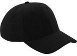 Berretto Da Baseball Unisex In Jersey Beechfield BC3685 (Taglia Unica) (Nero)