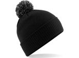Cappello Invernale Da Bambina Beechfield Duo Extreme Snowstar RW243 (Taglia Unica) (Nero/Antracite)