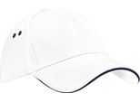 Berretto Da Baseball Beechfield Unisex Ultimate (2 Pezzi/Confezione) RW6700 (Taglia Unica) (Bianco/Blu Navy)