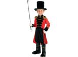 Costume Da Ringmaster Per Bambini Bristol Novelty BN1403 (M) (Rosso/Nero)