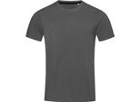 T-Shirt Girocollo Stedman Stars Uomo Clive AB384 (2XL) (Grigio Ardesia)