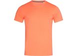 T-Shirt Stedman Stars Clive Da Uomo Con Collo Rotondo AB384 (M) (Rosa Salmone)