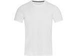 T-Shirt Girocollo Stedman Stars Da Uomo Clive AB384 (2XL) (Bianco)