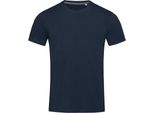 T-Shirt Girocollo Stedman Stars Da Uomo Clive AB384 (2XL) (Marina Blue)