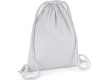 Borsa Da Palestra Westford Mill, Cotonelogico PC3554 (Taglia Unica) (Grigio Chiaro)