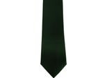 Cravatta Premier Da Uomo In Raso, Tinta Unita (2 Pezzi/Confezione) RW6934 (Taglia Unica) (Verde Bottiglia)