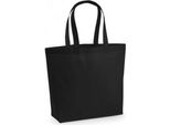 Westford Mill Premium Cotone Bag (2 Pezzi/Confezione) BC4461 (Taglia Unica) (Nero)
