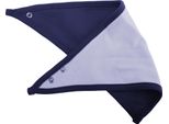 Bavaglino Bandana Babybugz (2 Pezzi/Confezione) BC4172 (Taglia Unica) (Bianco/Blu Navy)