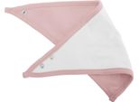 Babybugz Bavaglino Bandana (2 Pezzi/Confezione) BC4172 (Taglia Unica) (Bianco/Rosa Polvere)
