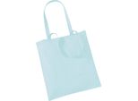 Westford Mill Promo Shopping Bag, 10 Litri (2 Pezzi/Confezione) BC4510 (Taglia Unica) (Pastello/Menta)