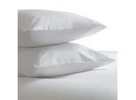 Set Di Copricuscini In Cotone Pettinato Belledorm, 2 Pezzi BM306 (Taglia Unica) (Bianco)